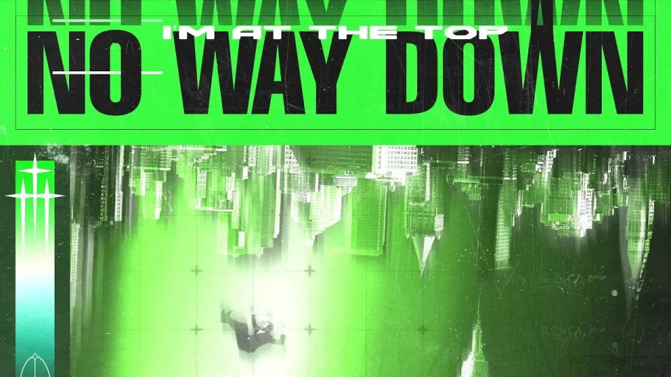 4D4M - NO WAY DOWN | Heavy Dubstep Lyric Video